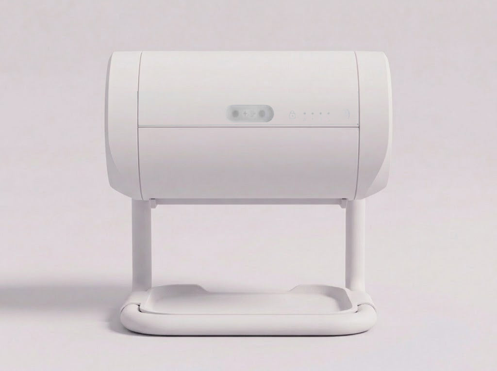 Front design reference for the Wipemate dispenser
